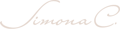 Simona Ciff Logo White